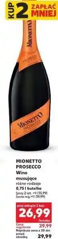 Kaufland Wino białe wytrawne Mionetto Prosecco oferta