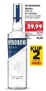 Kaufland Wódka Wyborowa Vodka oferta