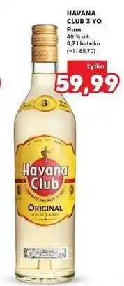 Kaufland Rum Havana Club oferta