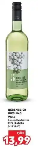 Kaufland Wino Rebenblick Riesling oferta