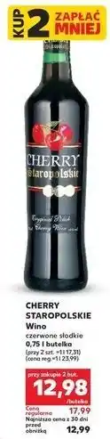 Kaufland Wino Staropolskie Cherry oferta
