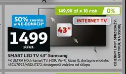 Auchan Telewizor 43 43du7172 Samsung oferta