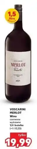 Kaufland Wino Voscarini Merlot oferta