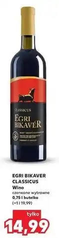 Kaufland Wino czerwone wytrawne Egri Bikaver oferta
