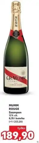 Kaufland Szampan G.h. Mumm oferta