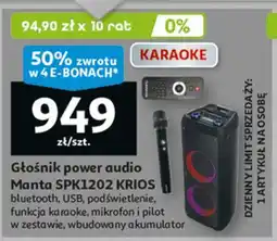 Auchan Głośnik spk12028250 Manta oferta