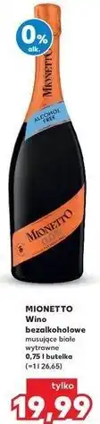Kaufland Wino Mionetto 0.0% oferta