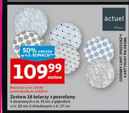 Auchan Komplet obiadowy Actuel oferta