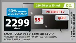 Auchan Telewizor qled 55qf7 Samsung oferta