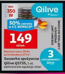 Auchan Suszarka spożywcza q.5735 Qilive oferta