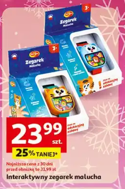 Auchan Interaktywny zegarek malucha Dumel oferta