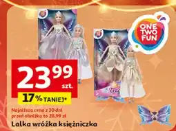 Auchan Lalka wróżka księżniczka One Two Fun oferta