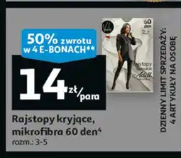 Auchan Rajstopy damskie adell 60 den Vento oferta