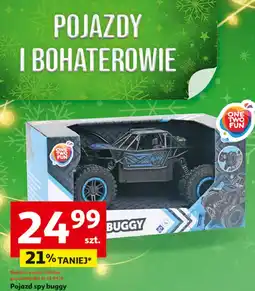 Auchan Pojazd spy buggy One Two Fun oferta