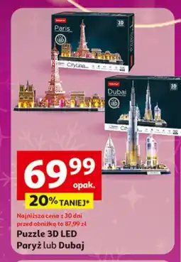 Auchan Puzzle 3d - paris Cubicfun oferta
