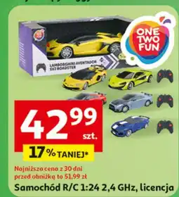 Auchan Samochód r/c One Two Fun oferta