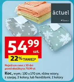 Auchan Koc 130 x 170 cm Actuel oferta