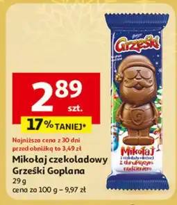 Auchan Figurka czekoladowa mikołaj Grześki oferta