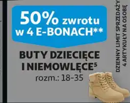 Auchan Buty niemowlęce oferta
