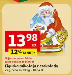 Auchan Figurka mikołaj z niespodzianką Kinder Niespodzianka oferta