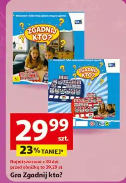 Auchan Gra zgadnij kto to? Hasbro oferta
