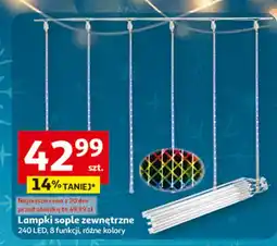 Auchan Lampki sople 240 led oferta