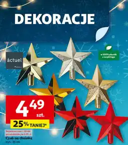 Auchan Czubek na choinkę Actuel oferta