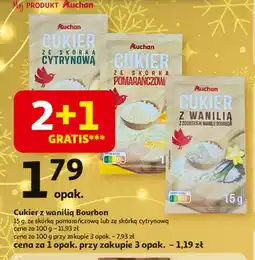 Auchan Cukier z wanilią Auchan oferta