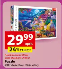 Auchan Puzzle 1500 elementów Trefl oferta