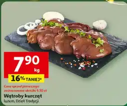 Auchan Wątróbka z kurcząt oferta