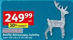 Auchan Renifer led 100 x 61 17 cm oferta