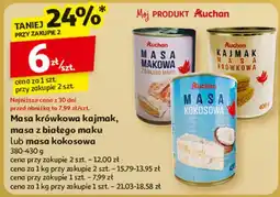 Auchan Masa kokosowa Auchan Różnorodne (Logo Czerwone) oferta