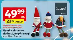 Auchan Figurka pluszowa siedząca 35 cm Actuel oferta