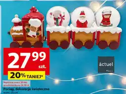 Auchan Pociąg dekoracyjny na choinkę Actuel oferta