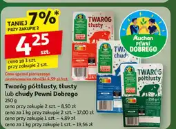 Auchan Twaróg chudy Auchan Pewni Dobrego oferta