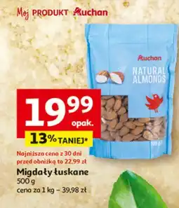 Auchan Migdały blanszowane Auchan Różnorodne (Logo Czerwone) oferta