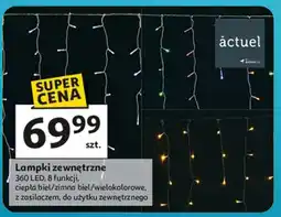 Auchan Lampki zewnętrzne 360 led Actuel oferta