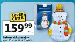 Auchan Bałwan dekoracyjny 120 led oferta