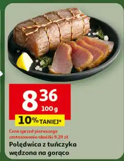 Auchan Polędwica z tuńczyka wędzona oferta