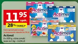 Auchan Jogurt wieloowocowy Danone Actimel oferta