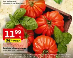 Auchan Pomidory bawole serce hiszpania oferta