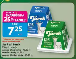 Auchan Ser kozi ze szczypiorkiem Turek Naturek oferta