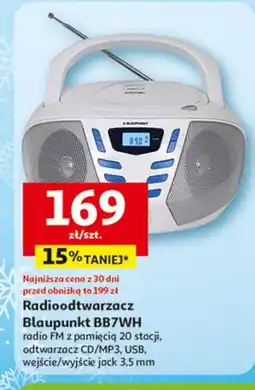 Auchan Radioodtwarzacz bb7wh Blaupunkt oferta