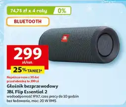 Auchan Głośnik bezprzewodowy flip essential 2 Jbl oferta