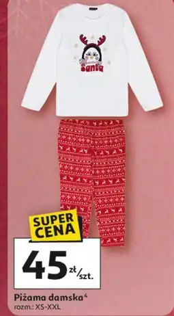 Auchan Piżama damska świąteczna oferta