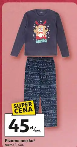 Auchan Piżama męska rozm. s-xxl oferta