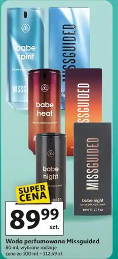 Auchan Woda perfumowana Missguided Babe Spirit oferta