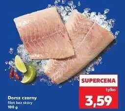 Kaufland Dorsz czarny filet bez skóry oferta