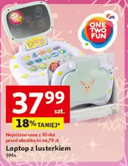 Auchan Laptop z lusterkiem One Two Fun oferta