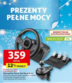 Auchan Kierownica 47345 simracer Tracer oferta
